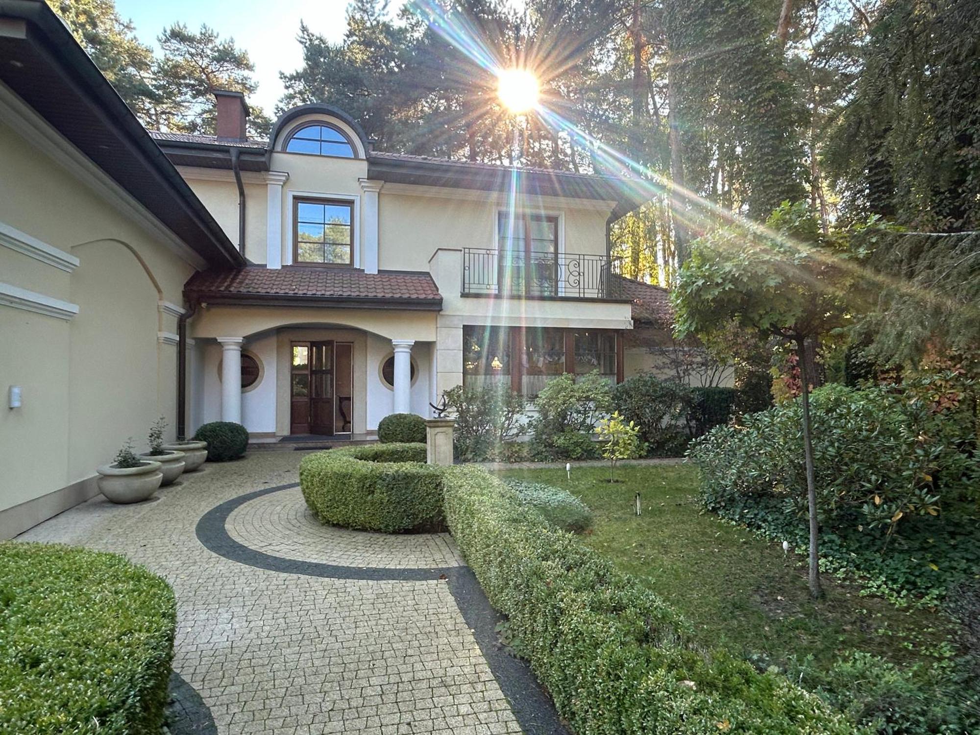 Luxury Villa Indoor Pool Warsaw Magdalenka Esterno foto